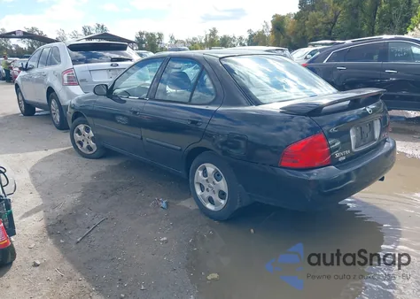 2004 Nissan Sentra 1.8S z USA, uszkodzony, nr VIN 3N1CB51D54L844388